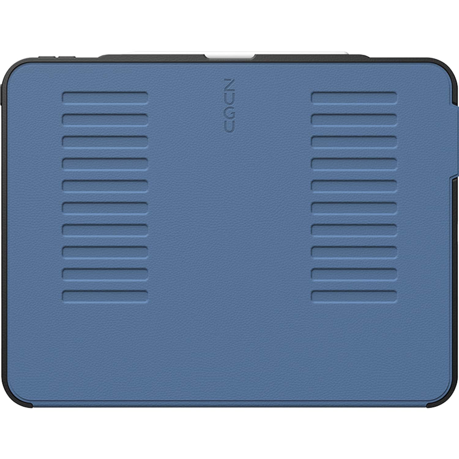 Front. ZUGU - Slim Protective Case for Apple iPad Pro 13-inch (M4/M5) - Slate Blue.