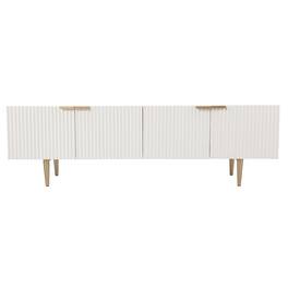 SEI Furniture - Pilston 4-Door Media Console - White