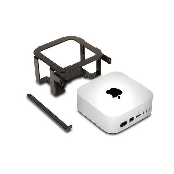 Angle. Kensington - Kensington Mounting Bracket for Mac mini - Black - Steel - Black.