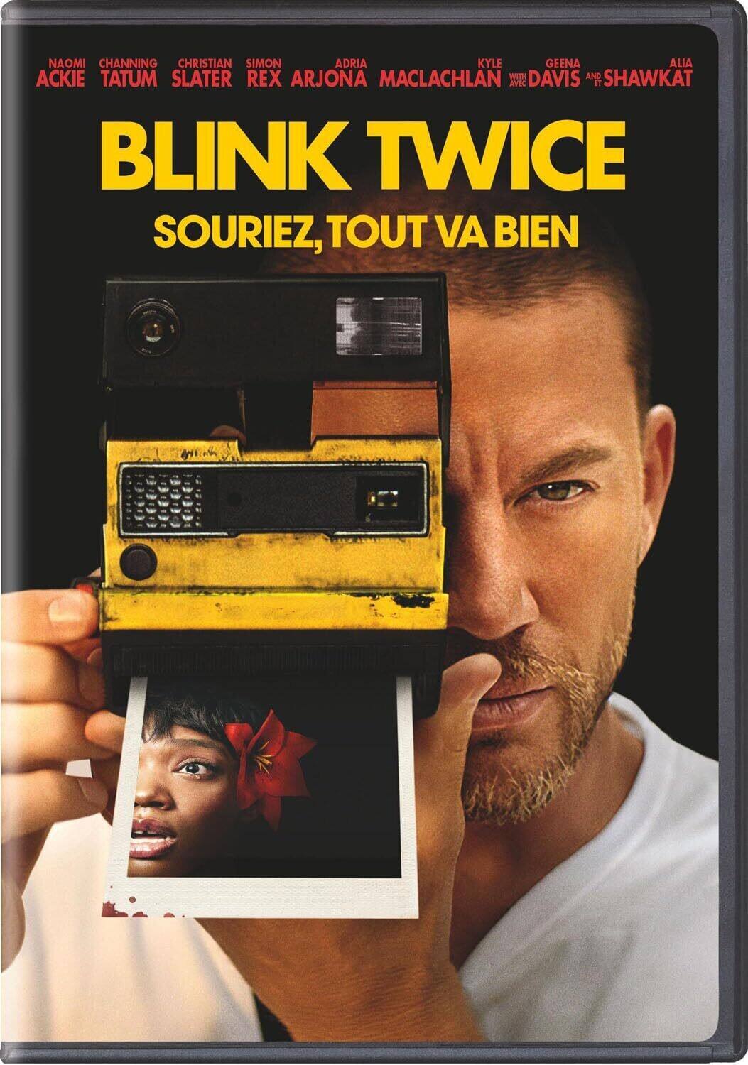 Front. Blink Twice   - DVD.