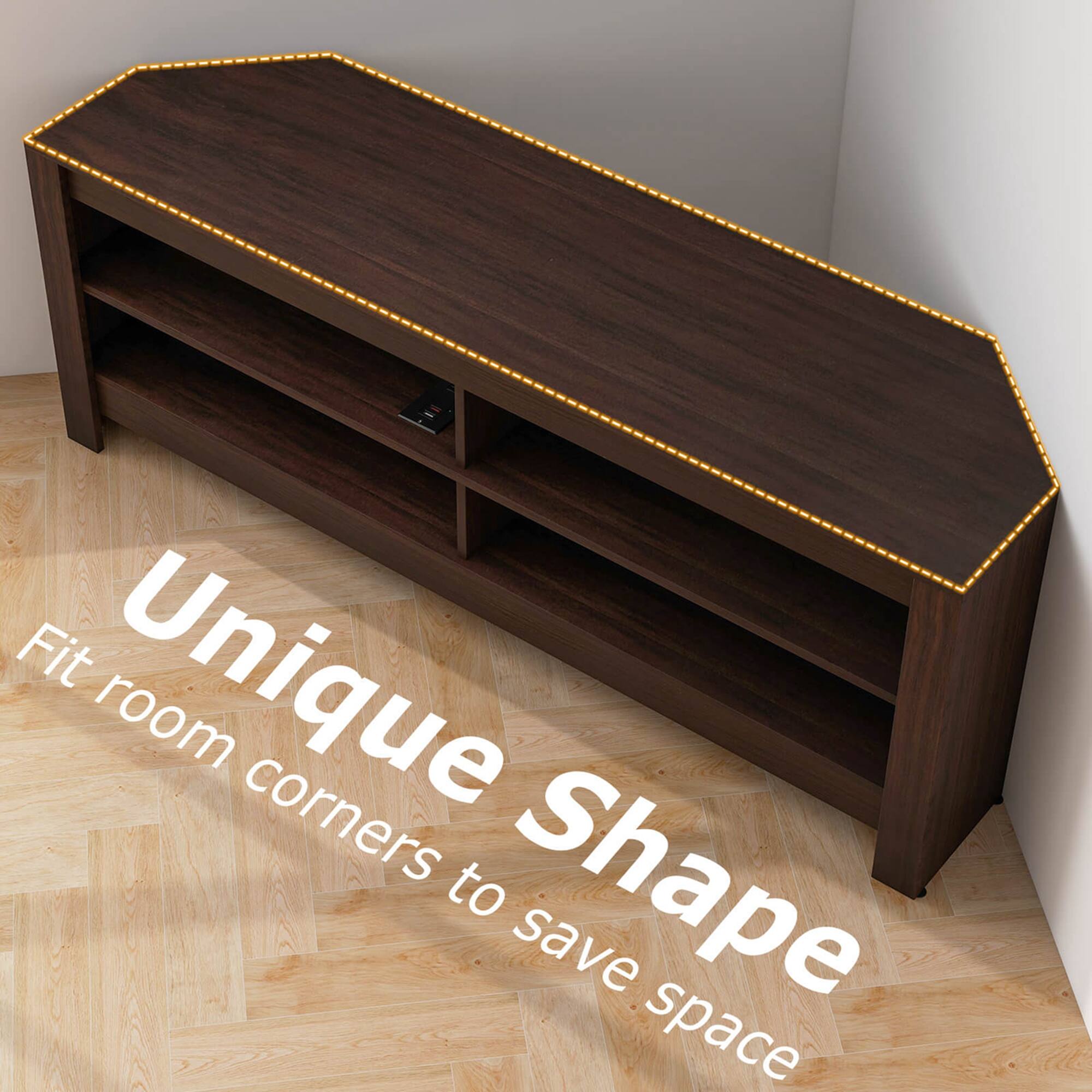 Fit Unique room corners Shape to save space