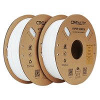 Creality - 1.75 mm Hyper PLA Filament 2.2 lbs for high-speed printers (2-pack) - White - Front_Zoom