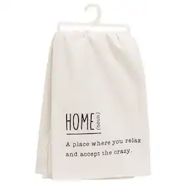 BreeBe - *Home Definition Dish Towel - White