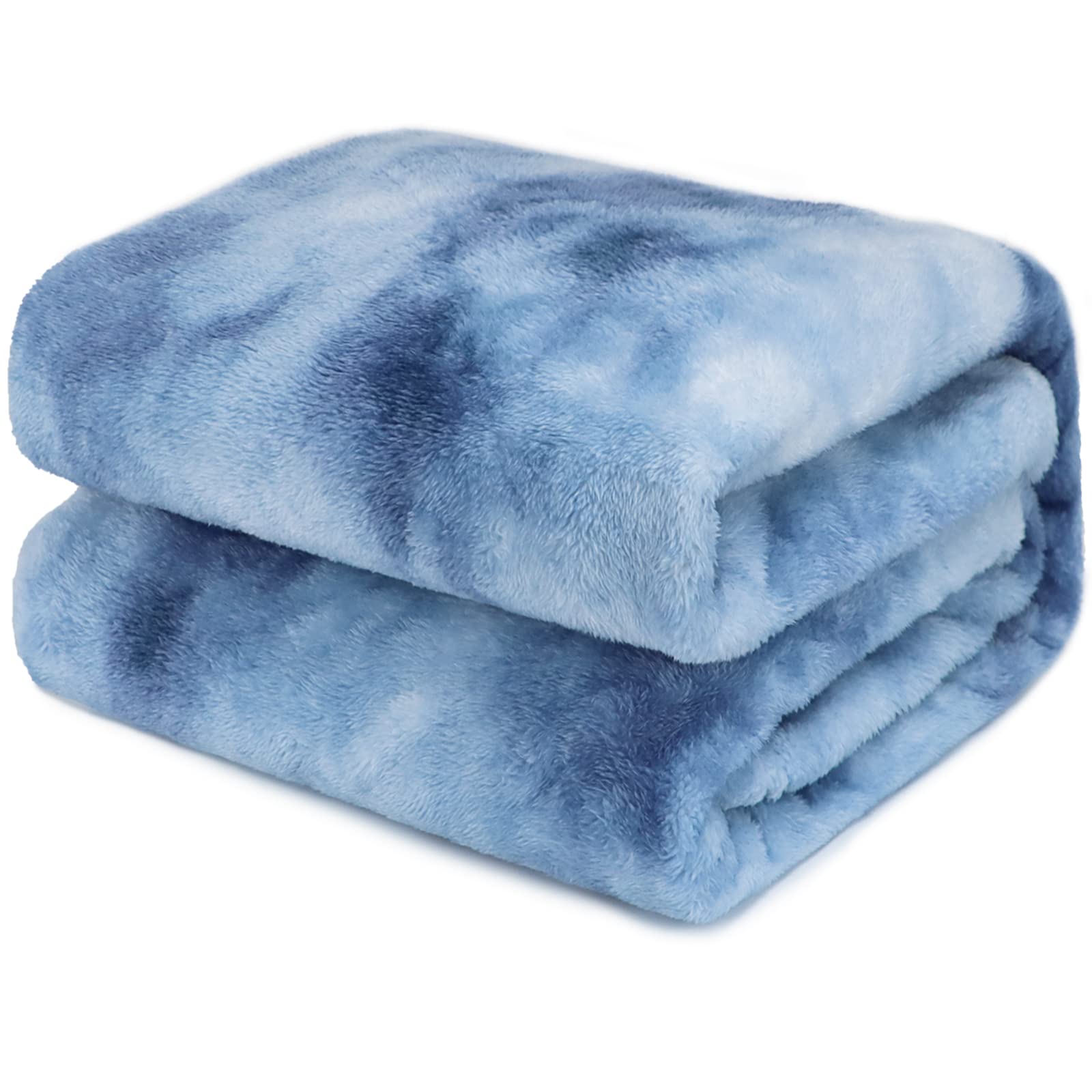 Alt View 1. NICHOLAS KLEIN - Fleece Throw Blanket Cozy Soft Lightweight Blankets Warm Plush Fall And Throws Couch Sofa Bed Camping Trave... - Pink Tie Dye Blanket Size 40" x 50"(100 x 130 cm).