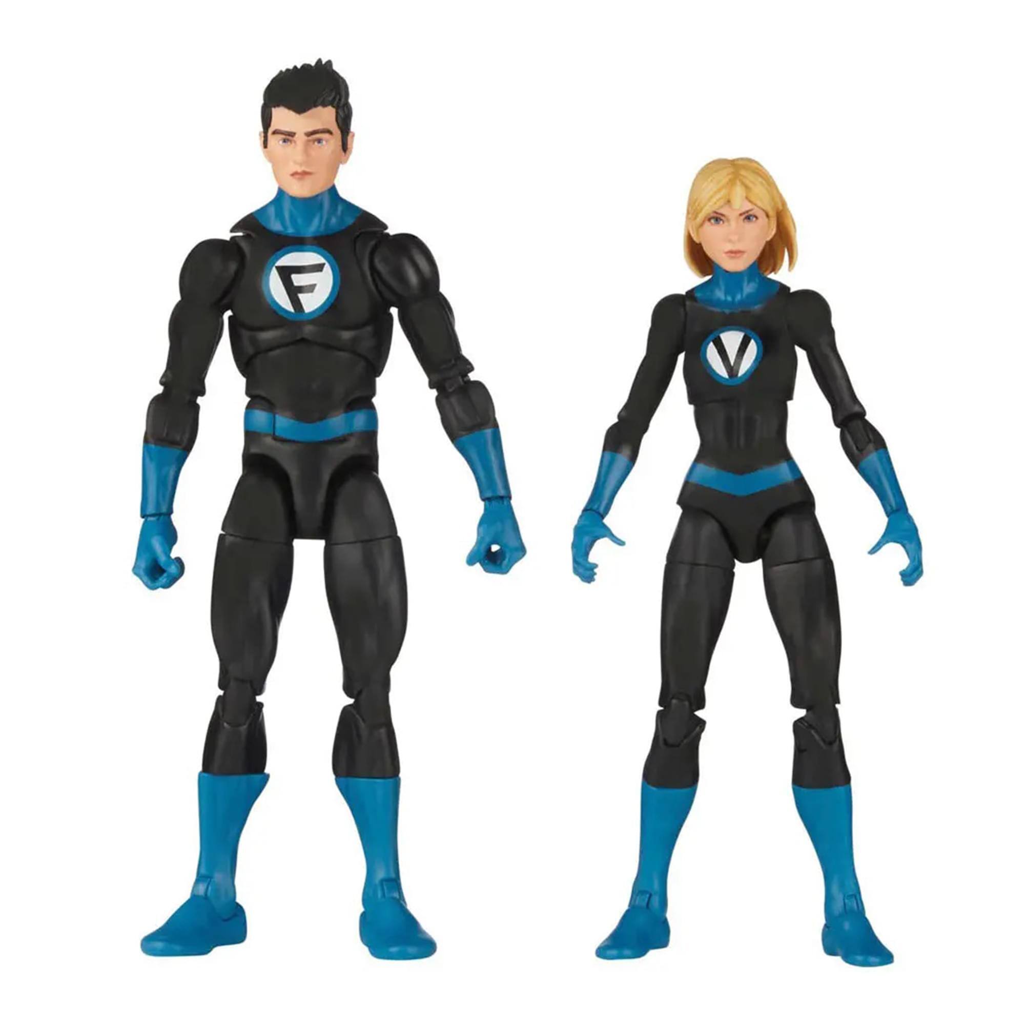 Alt View 1. Hasbro - Marvel Legends Fantastic Four 6 Inch Action Figure 2-Pack | Franklin & Valeria.