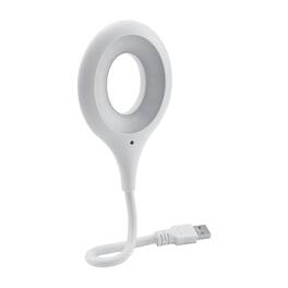 Cluzine - USB Voice Control LED Desk Lamp, 360° Flexible Neck, Dimmable, Energy Saving, No Bluetooth/WiFi Needed