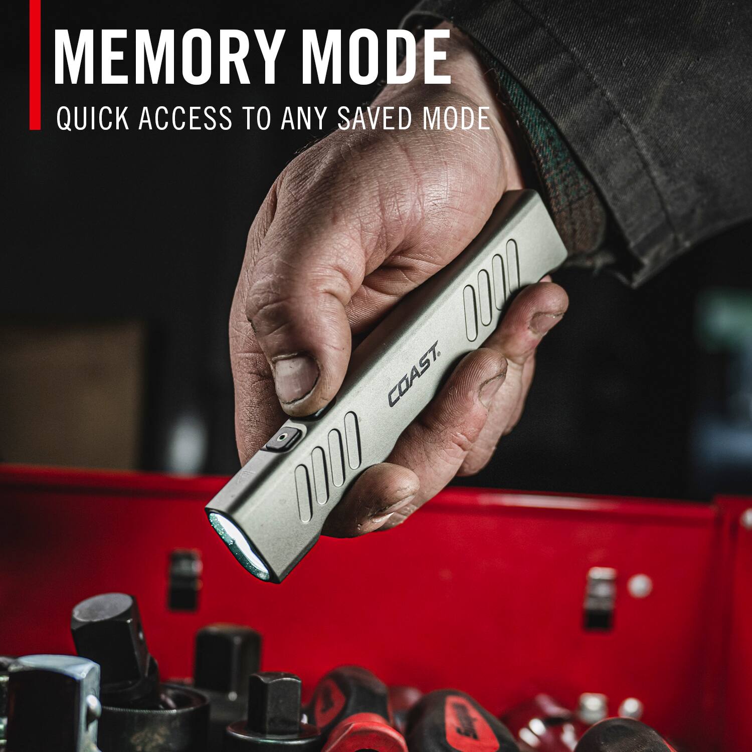 MEMORY MODE  
QUICK ACCESS TO ANY SAVED MODE