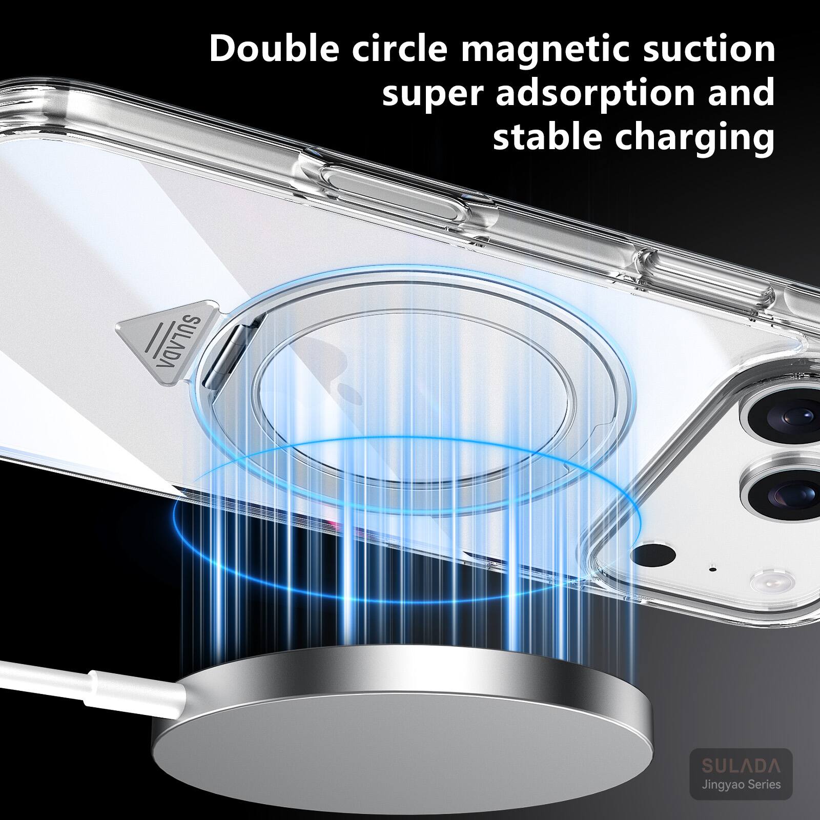 Double circle magnetic suction super adsorption and stable charging

SULADA
SULADA Jingyao Series