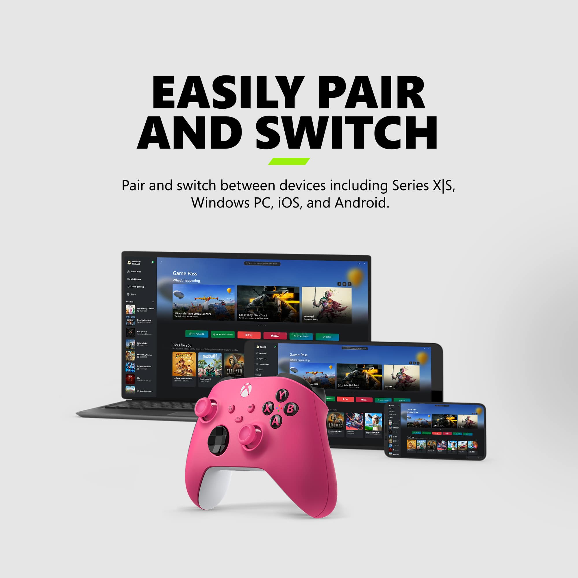 Easily pair and switch between devices including Series XIS, Windows PC, iOS, and Android. Game Farther - I | - I - . : - I I - . : - I I I : - | : . | | - : - I I : | -o d - O - I | - - 211019 - : I - ee - ! - ... - ee : : : A B I RRS I T I I I - - I I
