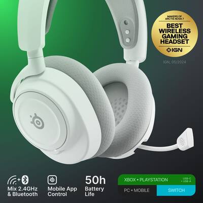 SteelSeries Arctis Nova 7X Gen 2 Wireless Over The Ear Multi SteelSeries Arctis Nova 7X Gen 2 Wireless Over The Ear Multi