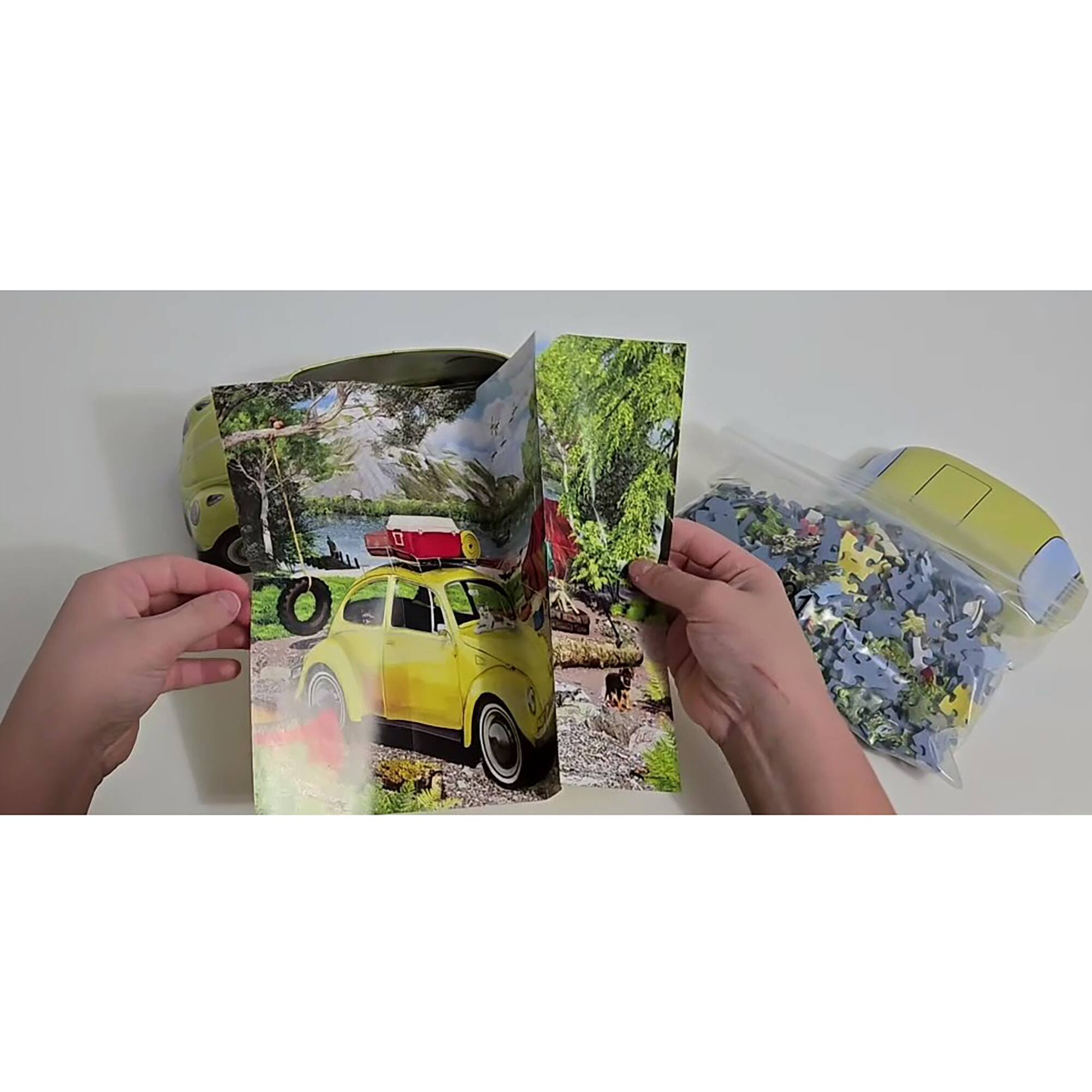 Eurographics VW Beetle Camping Tin 550 PC Puzzle - Best Buy