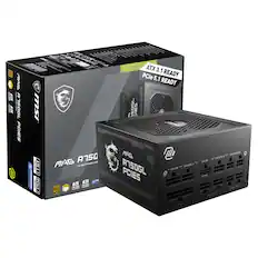 MSI MAG A750GL PCIES
ATX 3.1 READY
PCIe 5.1 READY
750W 80+ GOLD
ATX 3.0
2X 3X
CPU/POE
T24
