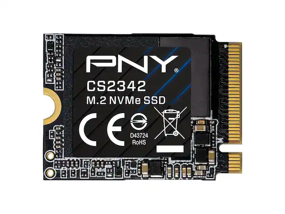PNY CS2342 M.2 NVMe SSD
CE D43724 RoHS