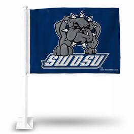 Rico Industries - Southwestern Oklahoma State Bulldogs 11X14 Window Mount 2-Sided Car Flag - Multi