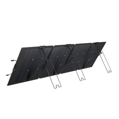 EcoFlow NextGen 220W Bifacial Portable Solar Panel Black EcoFlow NextGen 220W Bifacial Portable Solar Panel Black