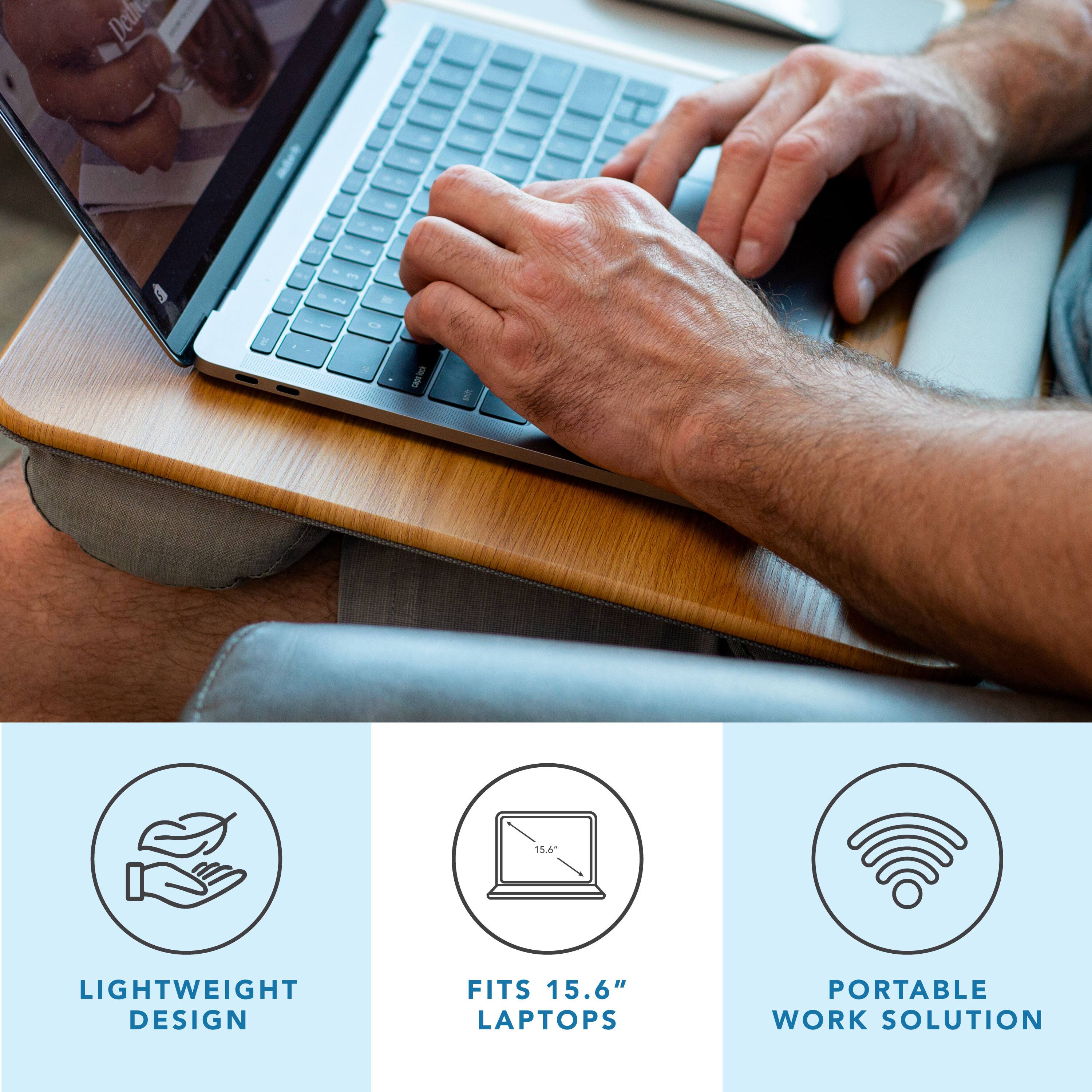 - Deti - 2 - B 154* LIGHTWEIGHT DESIGN FITS 15.6" LAPTOPS PORTABLE WORK SOLUTION

- LIGHTWEIGHT DESIGN
- FITS 15.6" LAPTOPS
- PORTABLE WORK SOLUTION