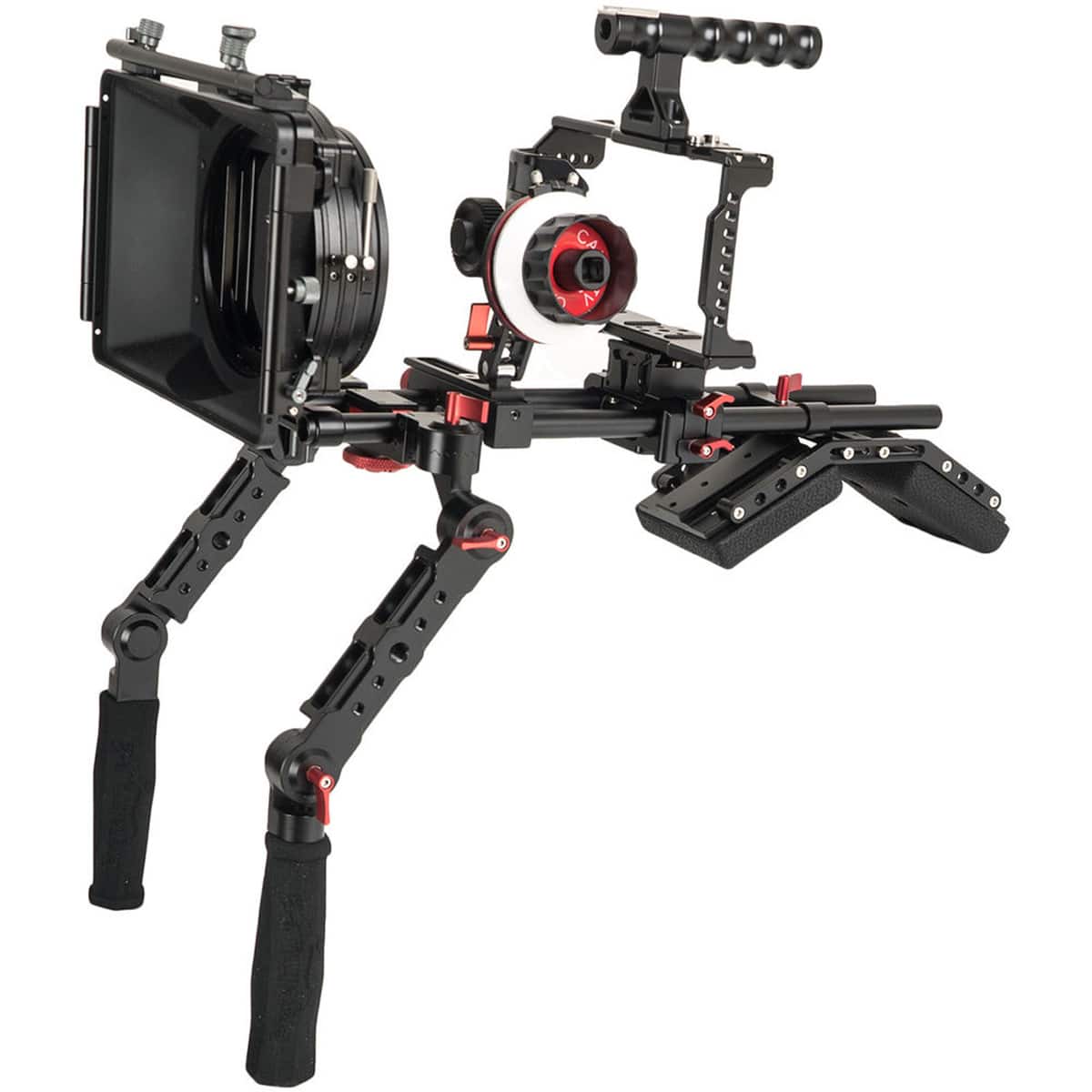 Came-TV - BMPCC 4K Plus Shoulder Rig for Black Magic