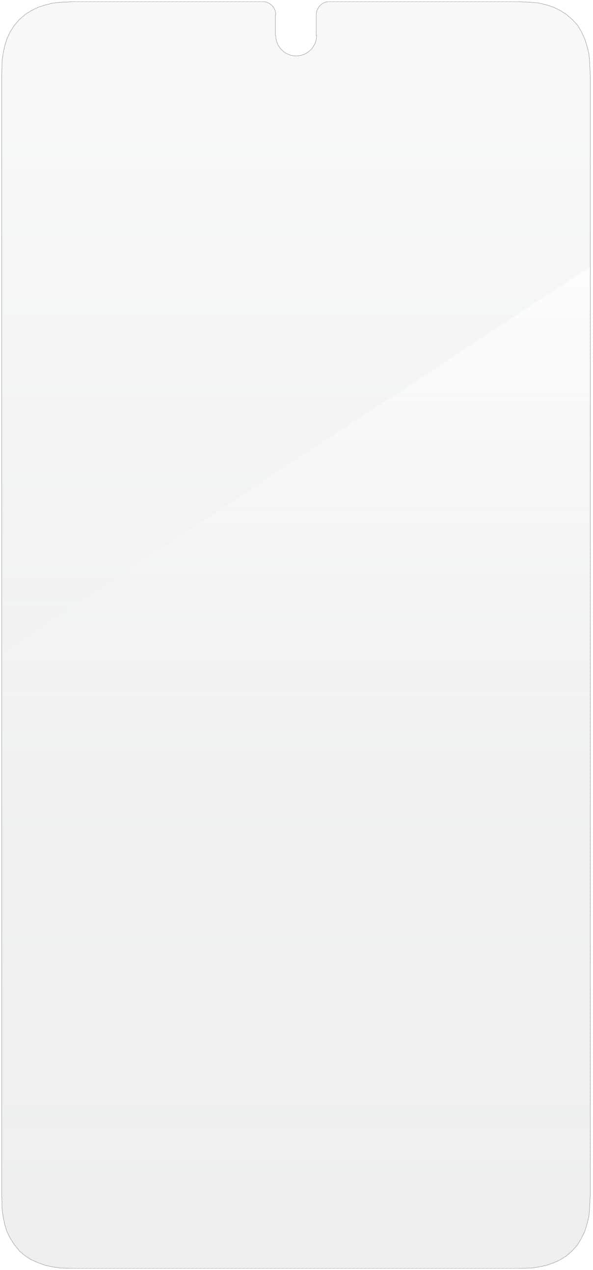 Alt View 10. ZAGG - Glass+ Defense Motorola Moto G Power 2025 - Clear.