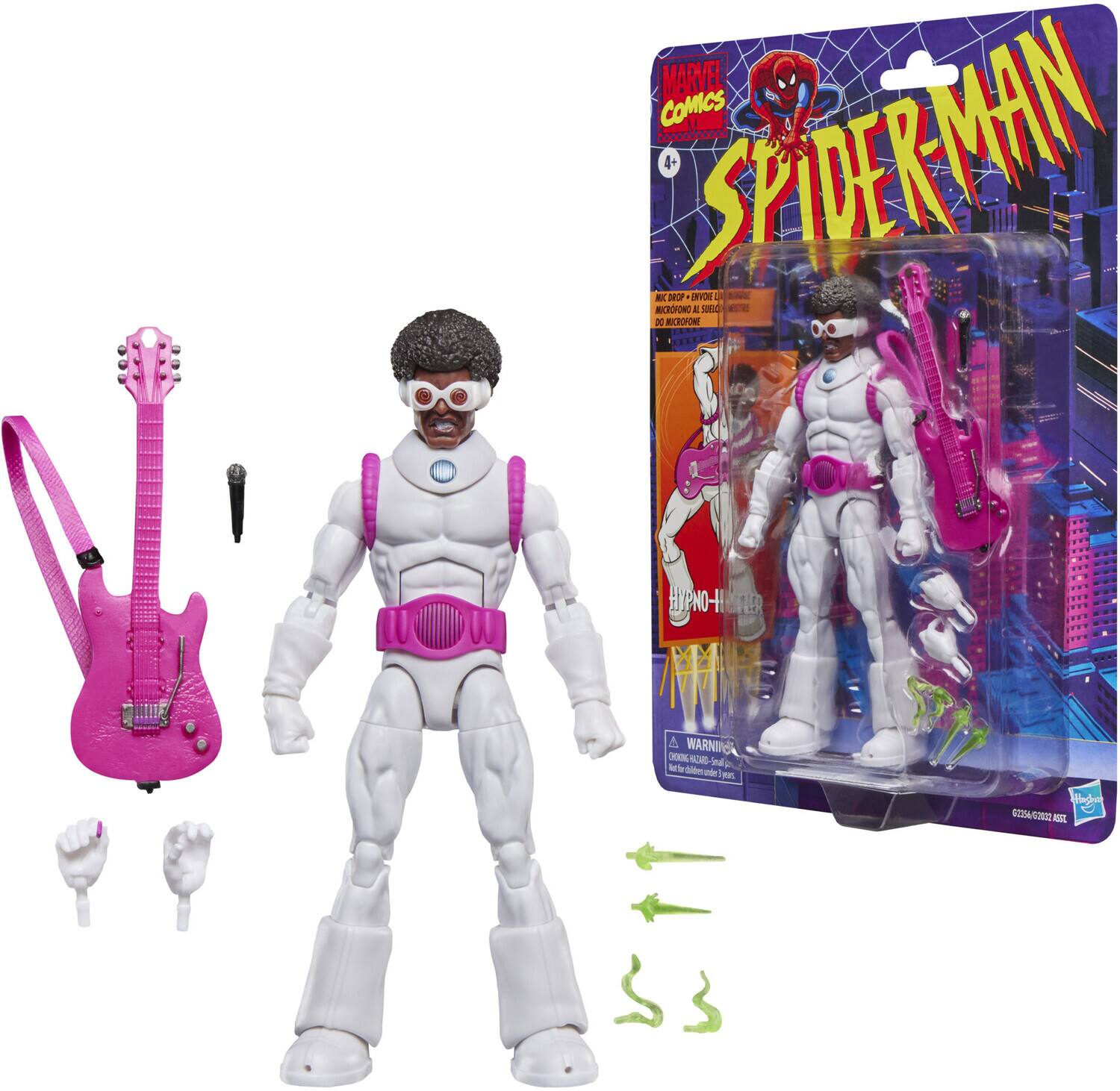 Hasbro Collectibles - Spider-Man Comics - Marvel Legends: Retro Cardback - Hypno-Hustler Action - COLLECTIBLES