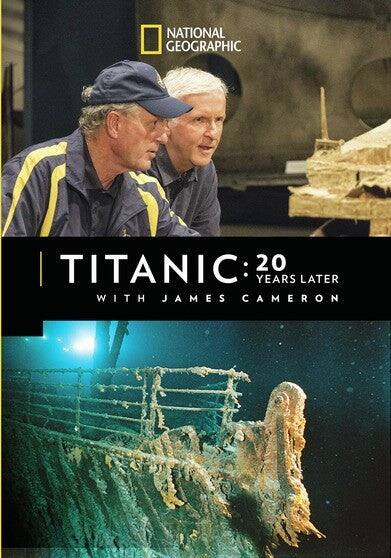 Titanic: 20 Years Later with James Cameron - DVD price history on PriceWatchPro