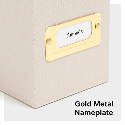 Gold Metal Nameplate

Manuals