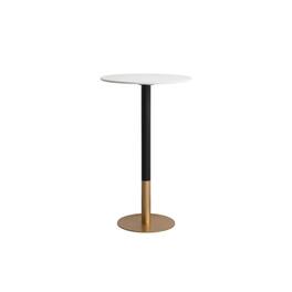 Elegant Decor - 23 inch pub table in - White
