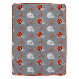 Pegasus - Cleveland Browns 66" x 95" Oversized Logo Roll Ultra Cozy Blanket - Multicolor
