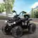 Alt View 1. Costway - Costway 12V Kids Ride On ATV Electric 4-Wheeler Quad 2 Speeds with Mp3 & Headlights - Dark Black.