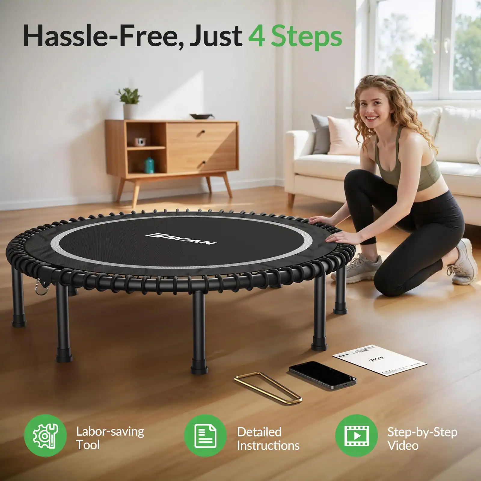 Hassle-Free, Just 4 Steps

HECAN Labor-saving Tool

Detailed Instructions

Step-by-Step Video