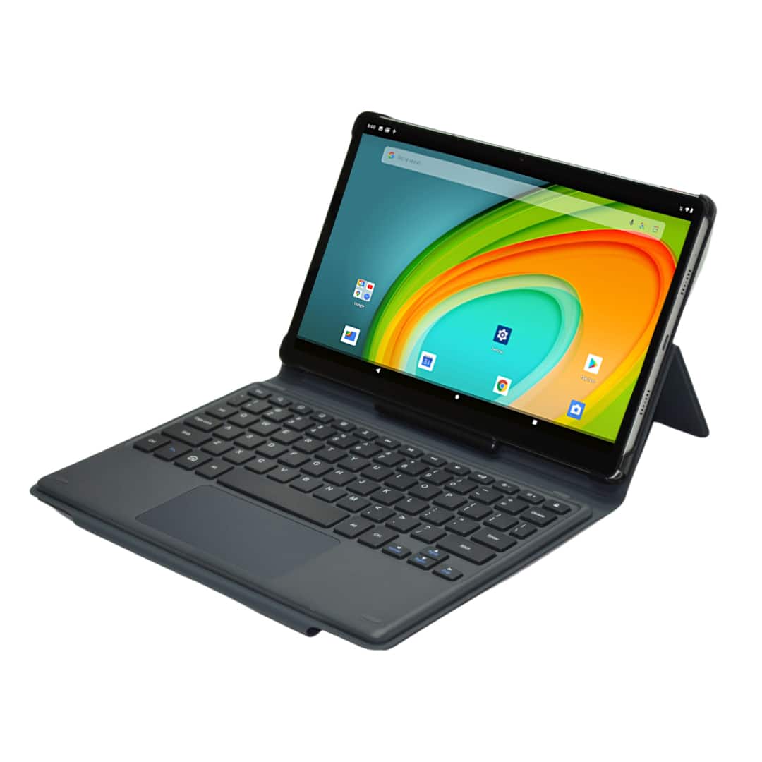 Azpen - Android 13 Tablet 10.36 Inch 2K Display, 6GB RAM 128GB Storage, Octa-Core Processor, Ultra Slim 7.5mm, Bluetooth 5.0 - Black