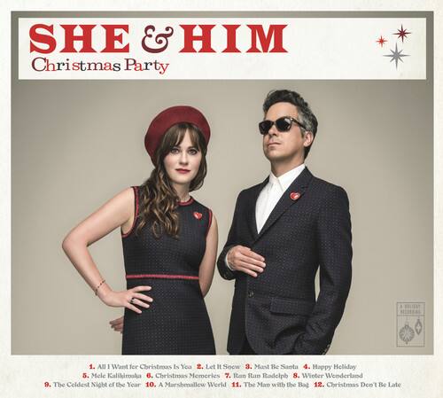 She & Him - Christmas Party   - COMPACT DISCS [CD] price history on PriceWatchPro