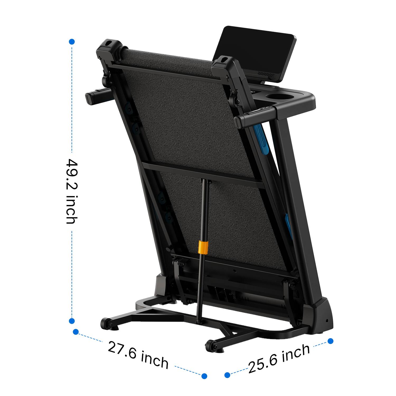 49.2 inch  
27.6 inch  
25.6 inch