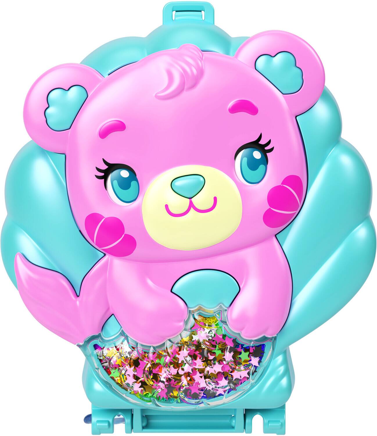 Alt View 4. Mattel - Mattel - Polly Pocket Glitter Island Compact   - Collectibles - Multicolor.