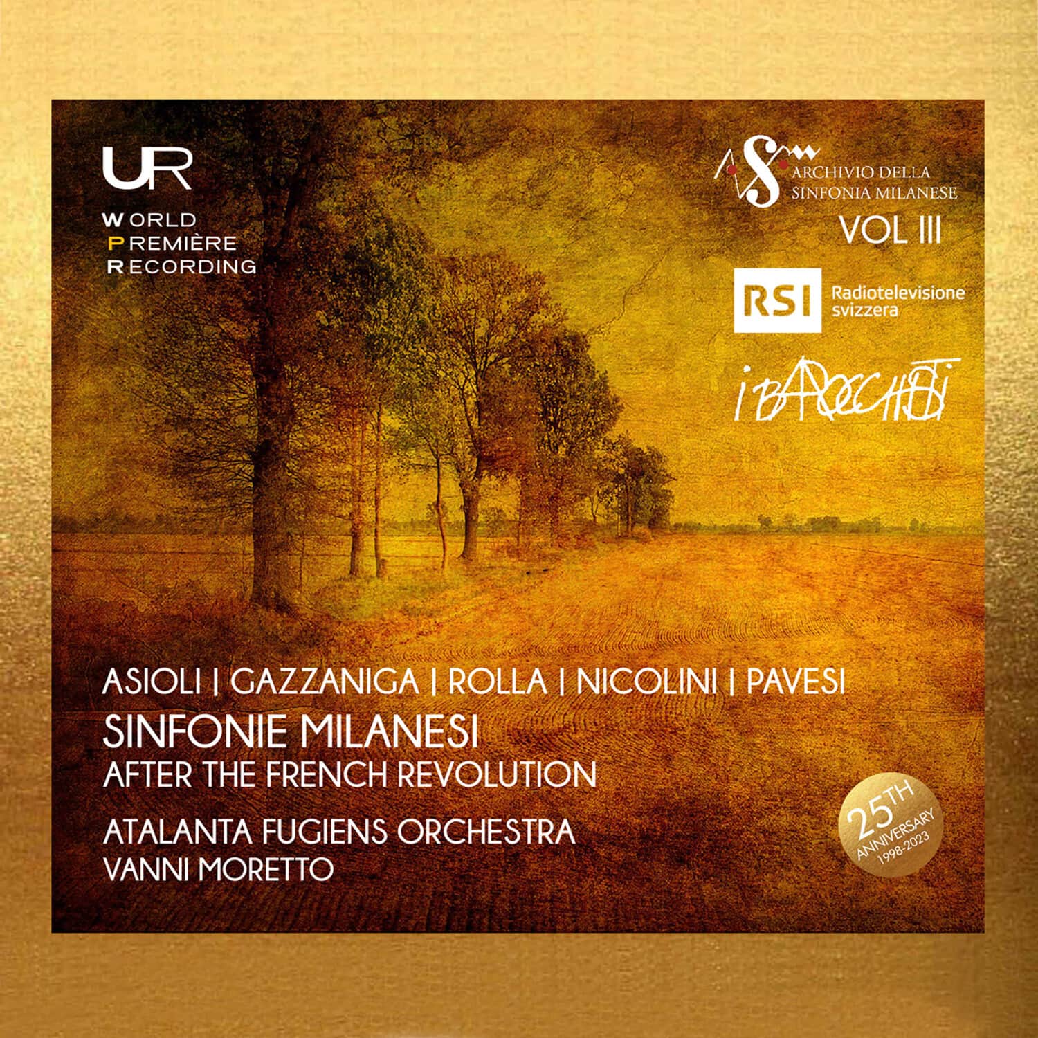 Vanni Moretto - Sinfonie Milanesi After the French Revolution   - COMPACT DISCS [CD] price history on PriceWatchPro