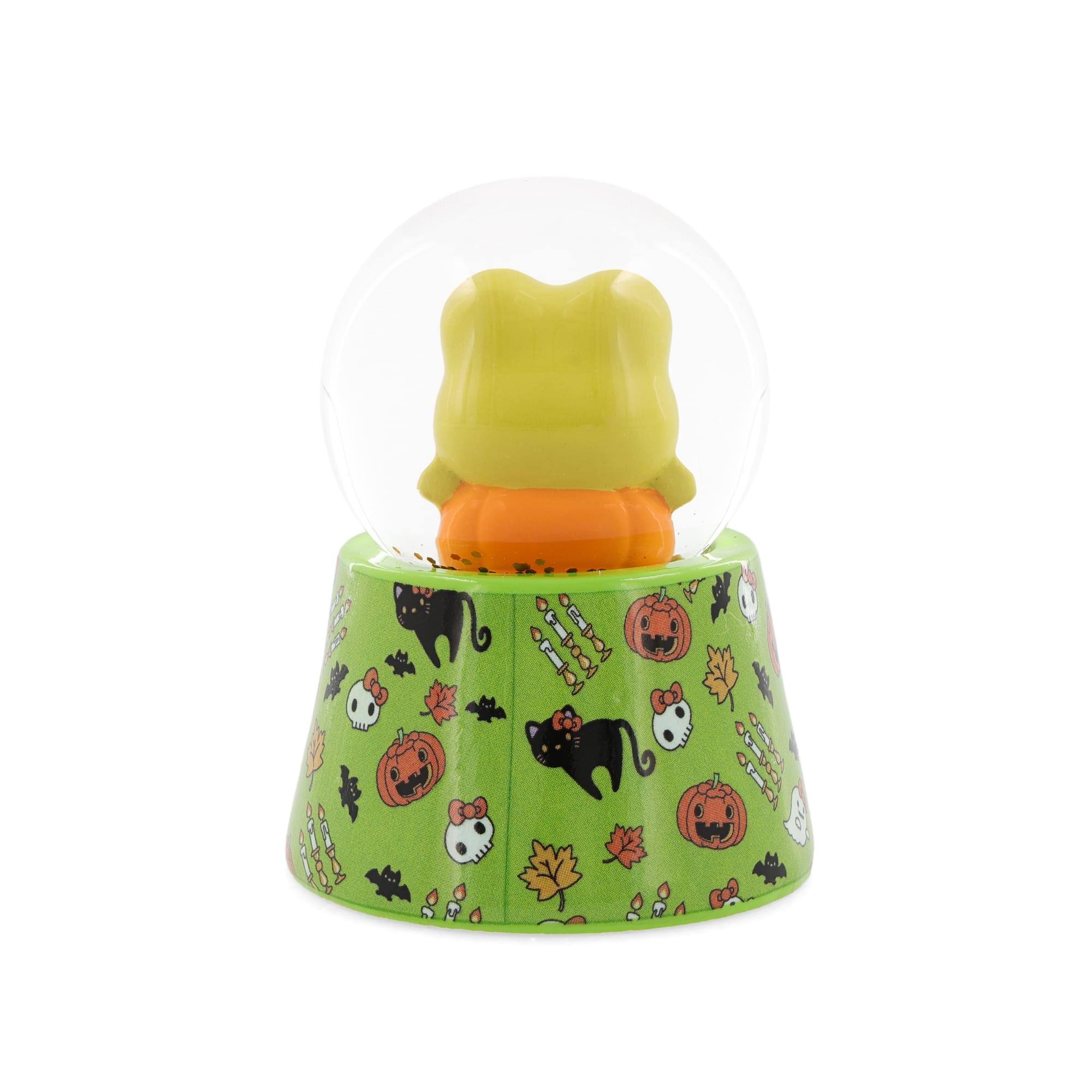 Alt View 10. Silver Buffalo - Sanrio Keroppi Halloween Mini Light-Up Snow Globe | 3 Inches Tall - Multi-Colored.