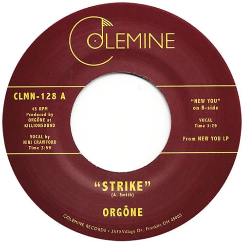 Orgone - Strike / New You   - 7-INCH SINGLE [7 inch Vinyl Disc] price history on PriceWatchPro