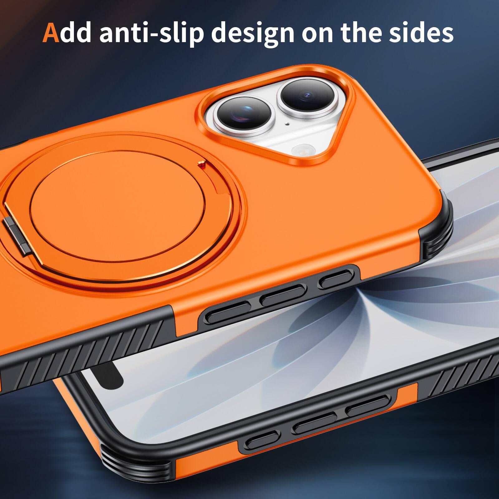 UUCOVER Magnetic Case for iPhone 17,Shockproof TPU+PC Case Rind Holder ...