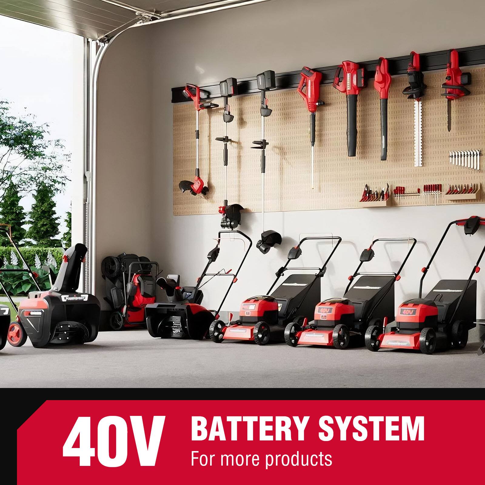 40V BATTERY SYSTEM  
For more products