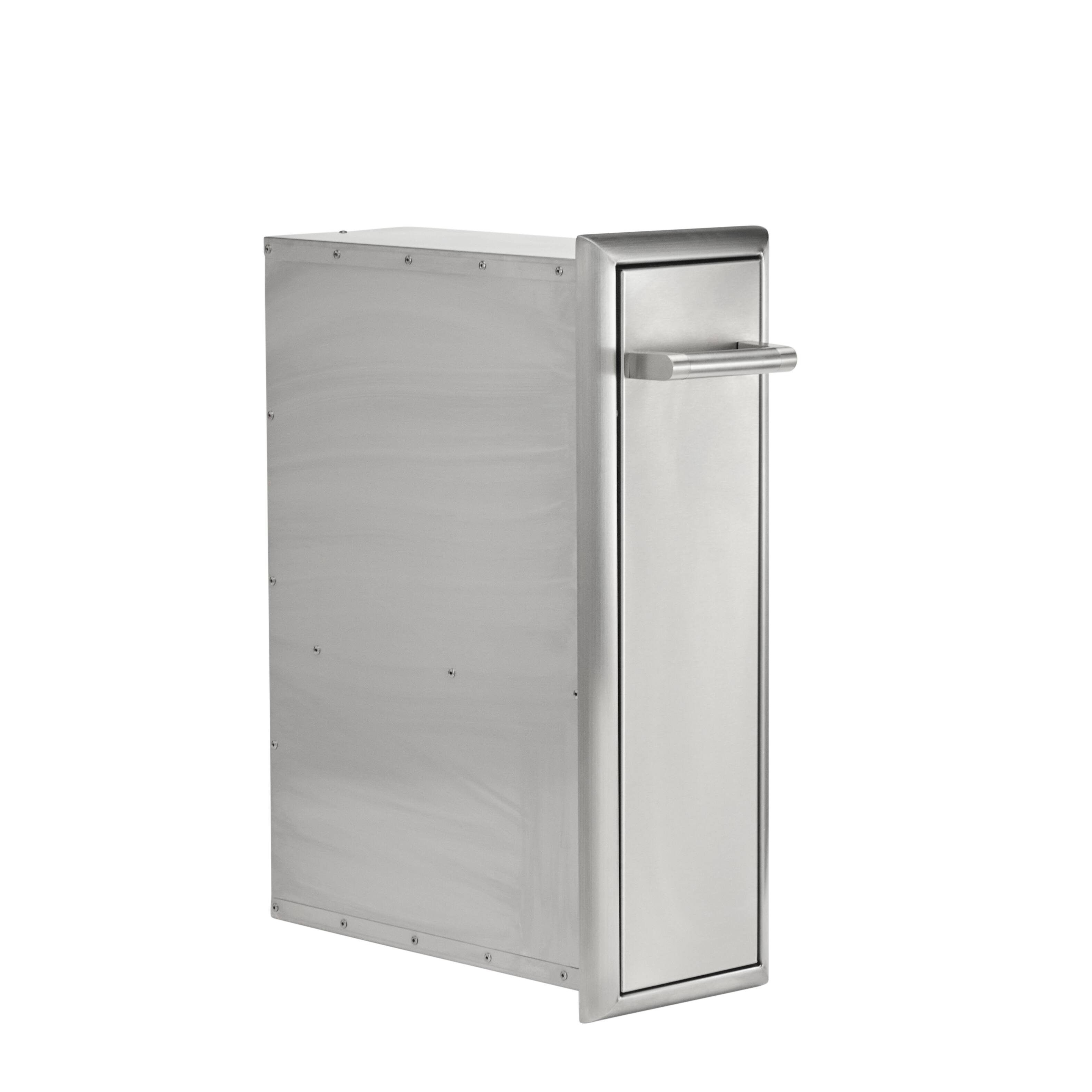 Angle. Coyote Outdoor Living - Coyote Outdoor Living Spice Rack Storage Drawer - Stainless Steel.