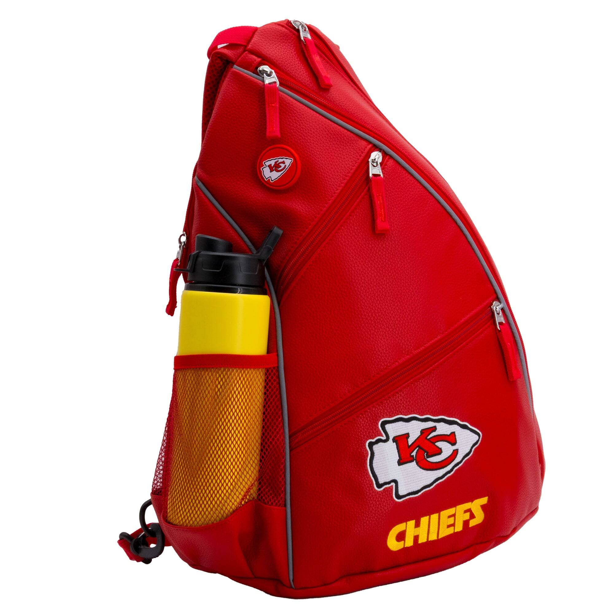 Alt View 2. Team Golf - Kansas City Chiefs Embroidered Team Pickleball Backpack - Multicolor.