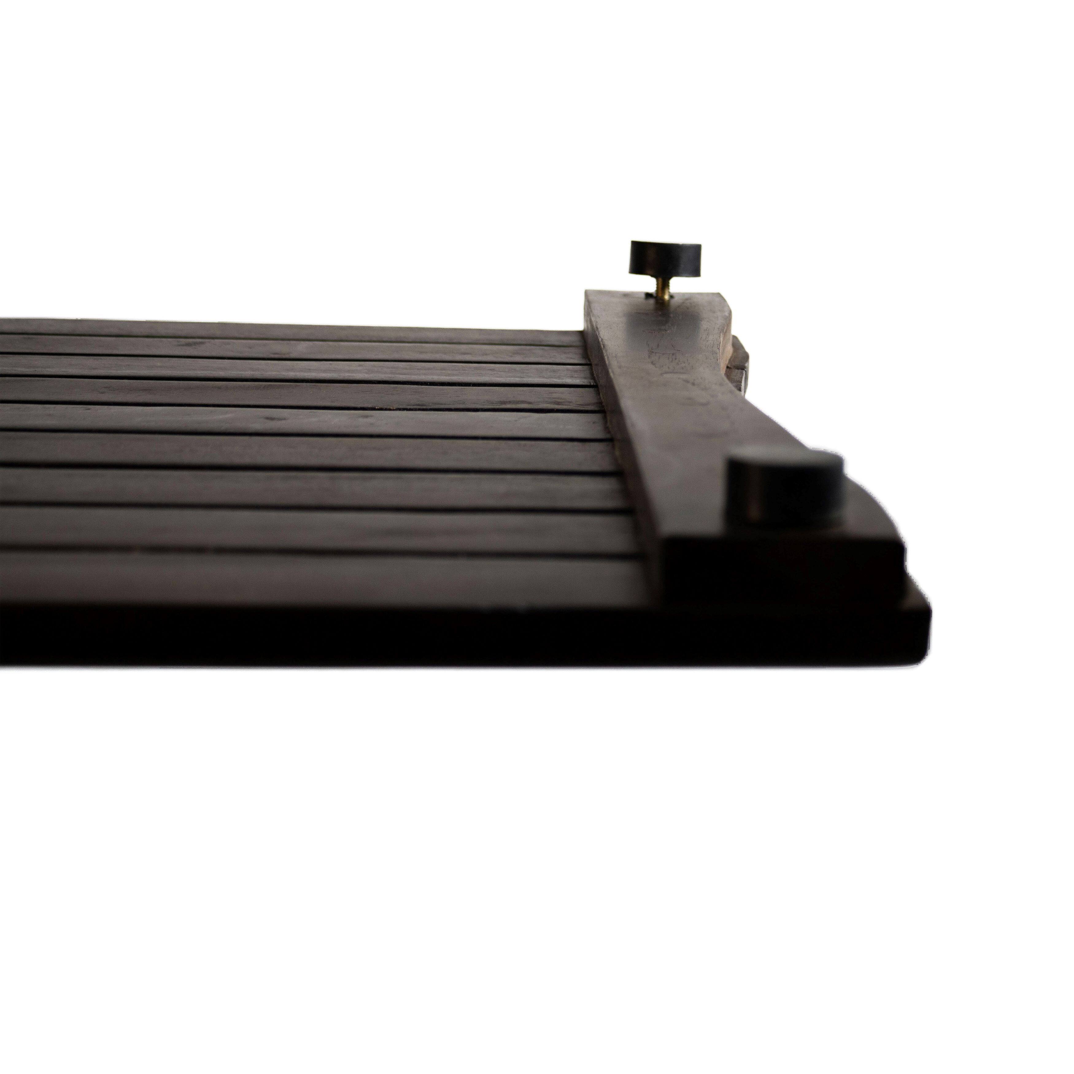 Back. DecoTeak - DecoTeak® Eleganto® 23”W Teak Floor Mat in a Woodland Brown Finish - Woodland Brown.