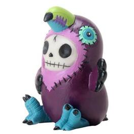 Pacific Trading - Furrybones Sitting Toucan Mango Skull Face in Full Bird Costume - Purple
