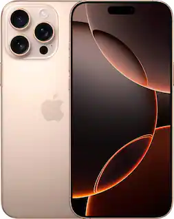 Apple - Refurbished Excellent - iPhone 16 Pro Max A3084 (Fully Unlocked) 256GB - Desert Titanium