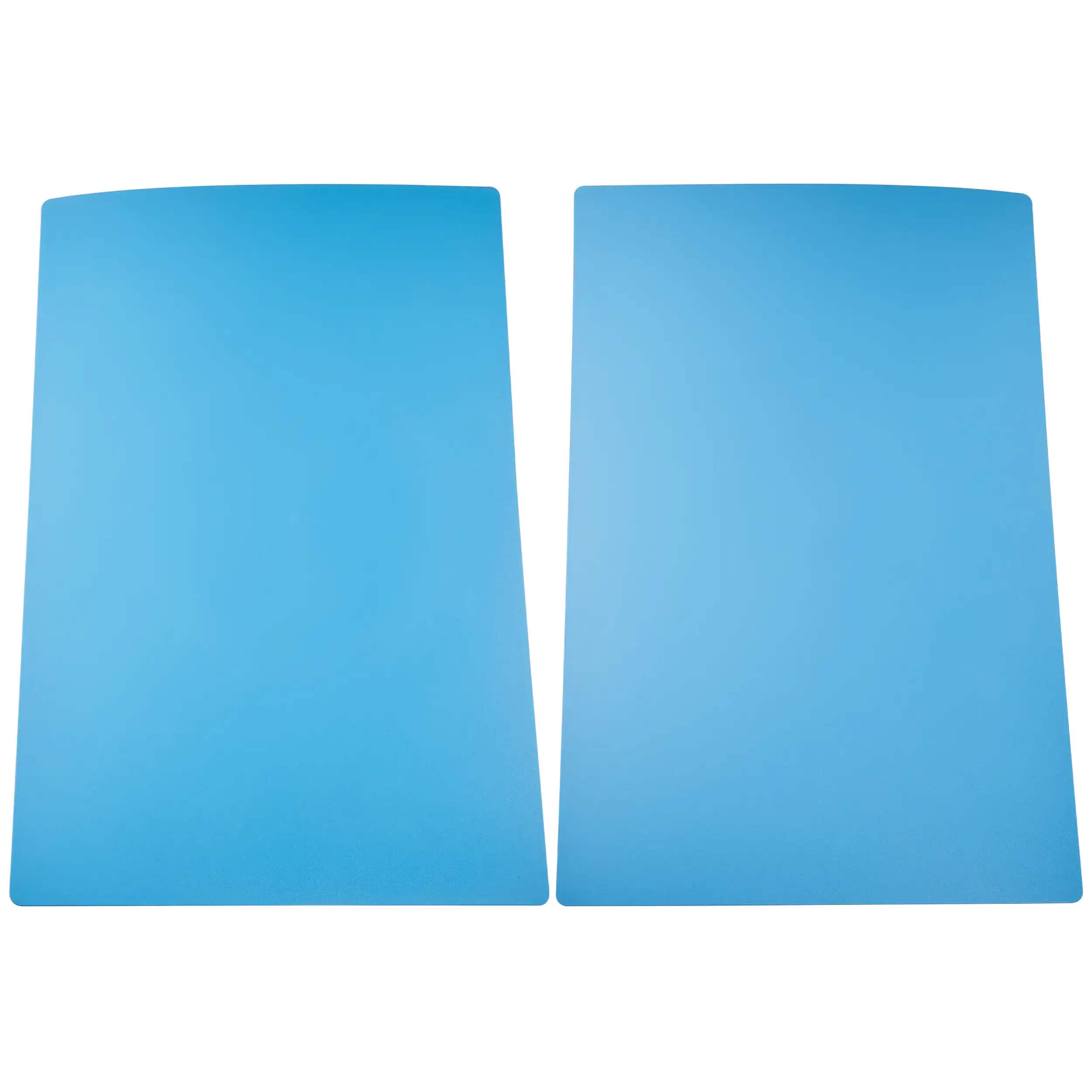MobileSentrix - Faceplate Covers (Top & Bottom) Replacement Compatible For PlayStation 5 (Digital Edition) - Light Blue