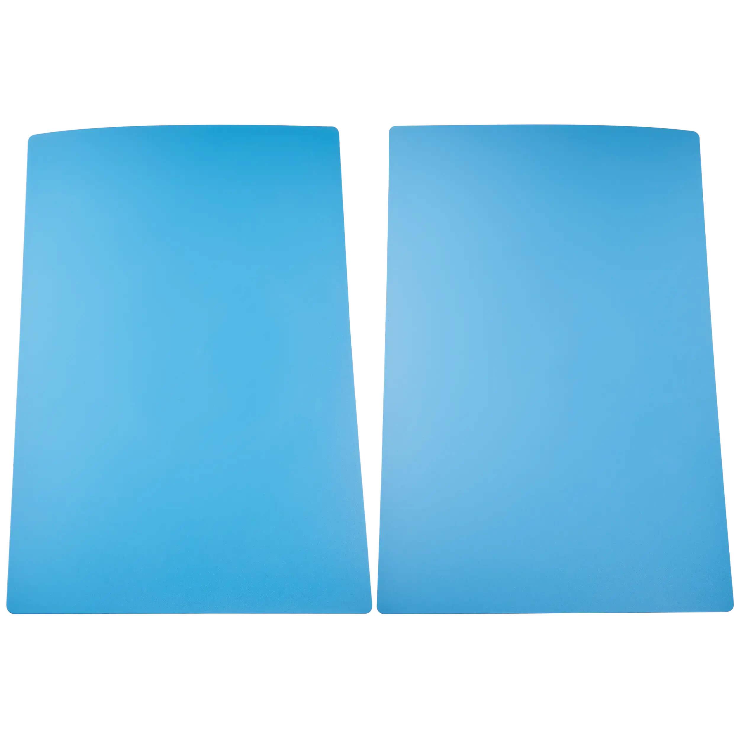 MobileSentrix - Faceplate Covers (Top & Bottom) Replacement Compatible For PlayStation 5 (Digital Edition) - Light Blue