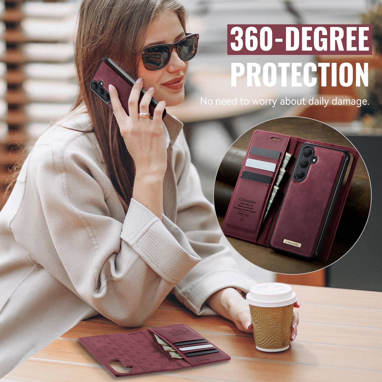 360-DEGREE PROTECTION  
No need to worry about daily damage.