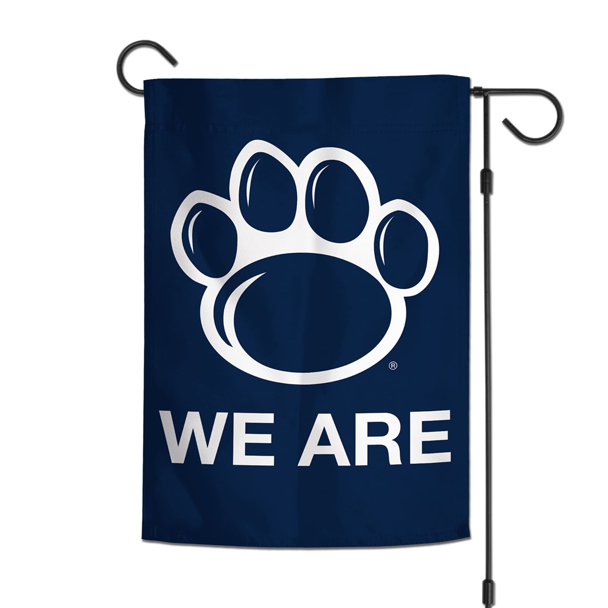 Alt View 1. WinCraft - Penn State Nittany Lions 12" x 18" Double-Sided Alternate Logo Garden Flag - Multicolor.