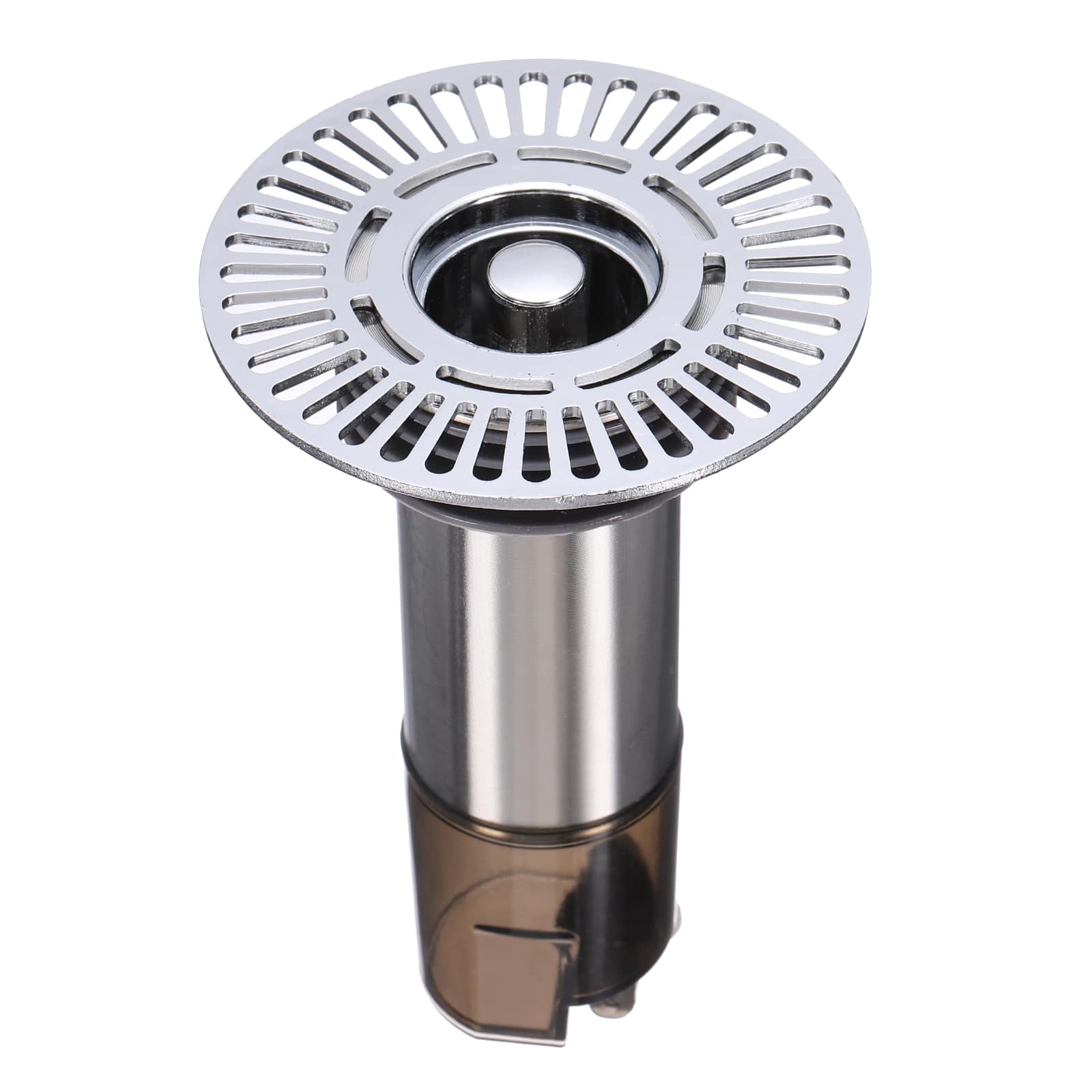 "Unique Bargains - 1pc Extended Anti Odor Shower Floor Drain, 4.3"" H Drain Backflow Preventer w/ Hair Catcher for Bathroom Laundry Kitchen - Gray" price history on PriceWatchPro