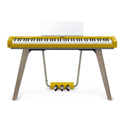 Front. Casio - Casio Privia PX-S7000 88-Key Digital Piano (Harmonious Mustard).