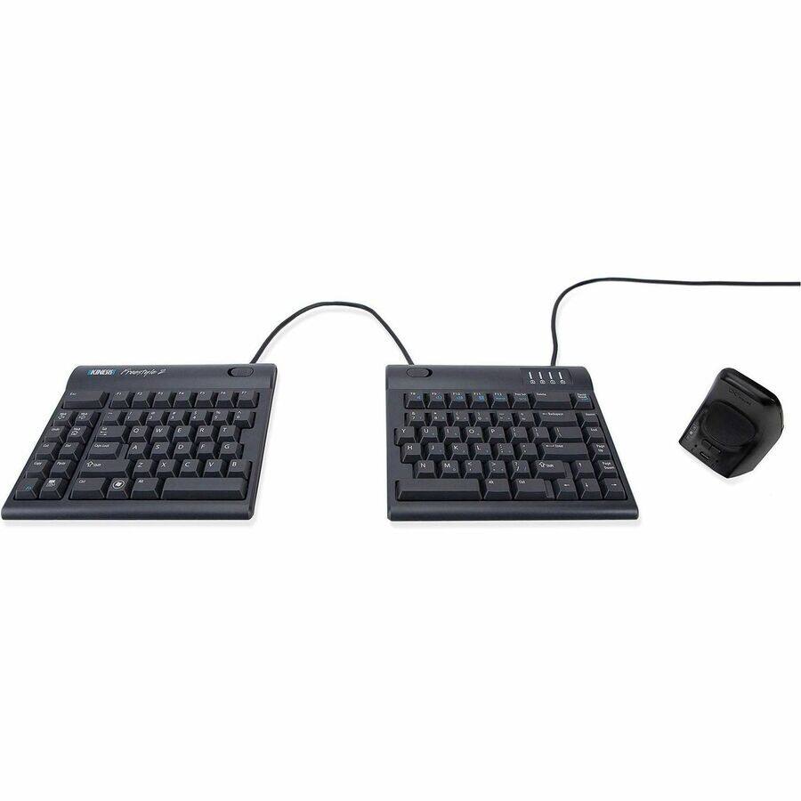 Alt View 5. KINESIS - Kinesis DXT Mouse 3 - The new DXT Mouse 3 is 15% larger than the DXT 2 making it suited for medium to large sized hands. - Unknown.